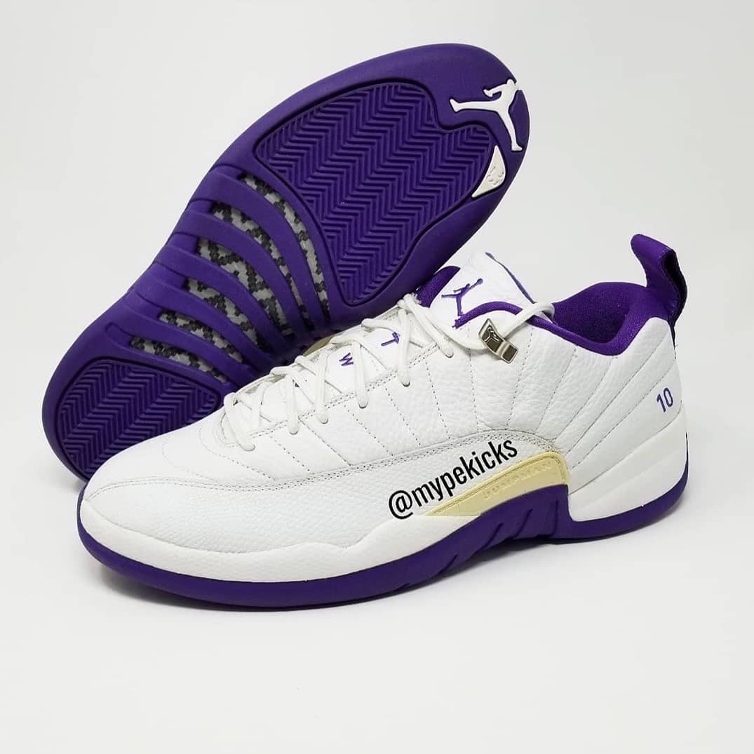 Air Jordan 12 Retro Low - Mike Bibby Sacramento Kings PE