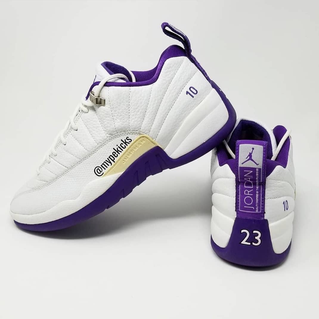 Air Jordan 12 Retro Low - Mike Bibby Sacramento Kings PE
