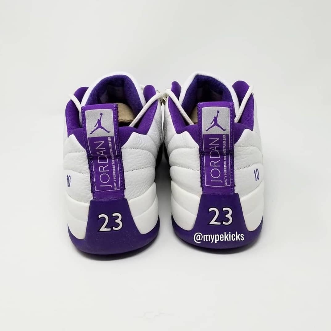 Air Jordan 12 Retro Low - Mike Bibby Sacramento Kings PE