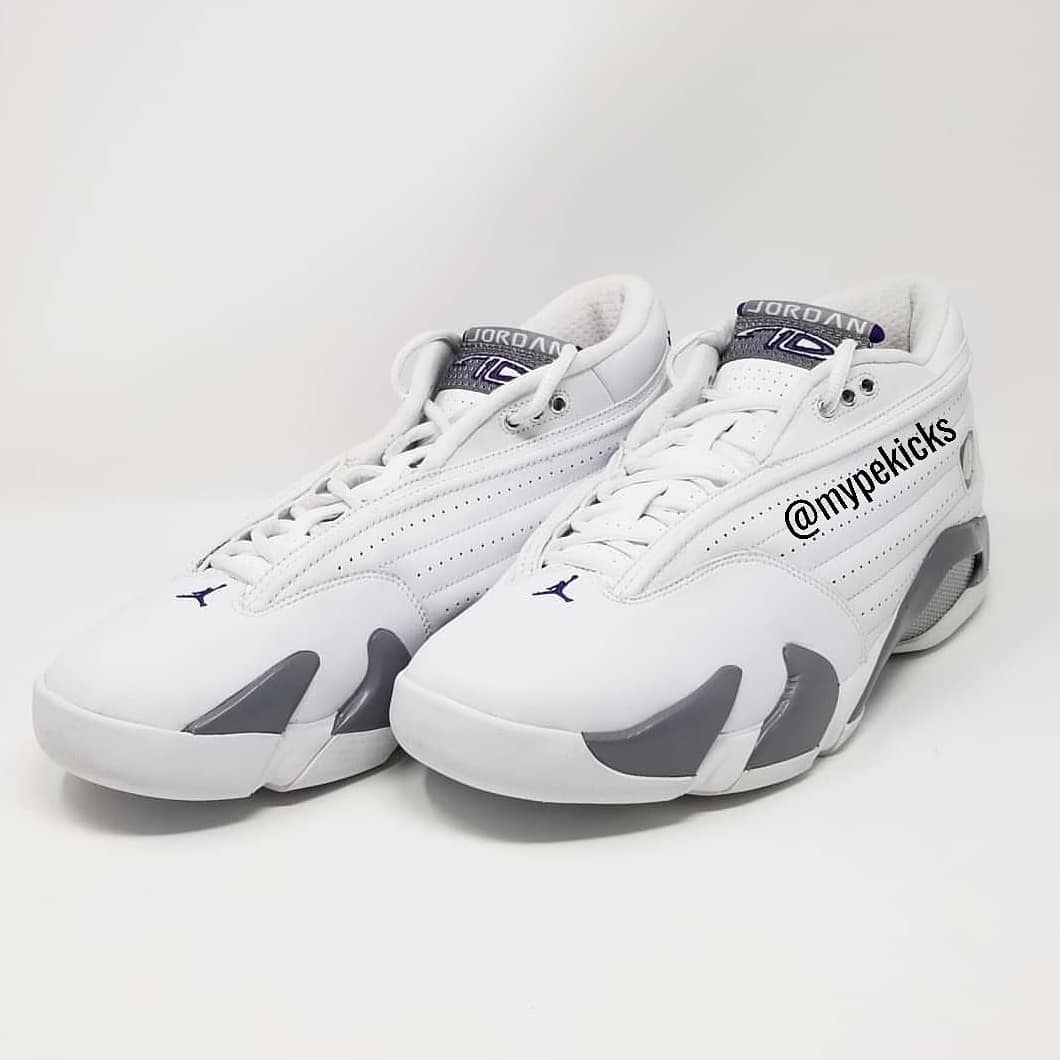 Air Jordan 14 Retro Low - Mike Bibby Sacramento Kings PE