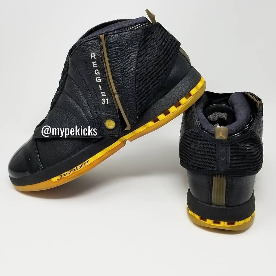 Air Jordan 16 - Reggie Miller Indiana Pacers PE