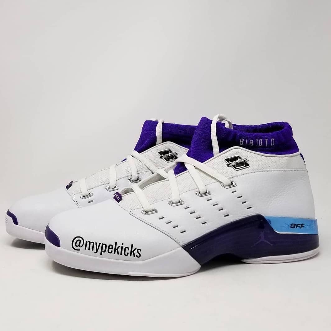 Air Jordan 17 Low - Mike Bibby Sacramento Kings PE