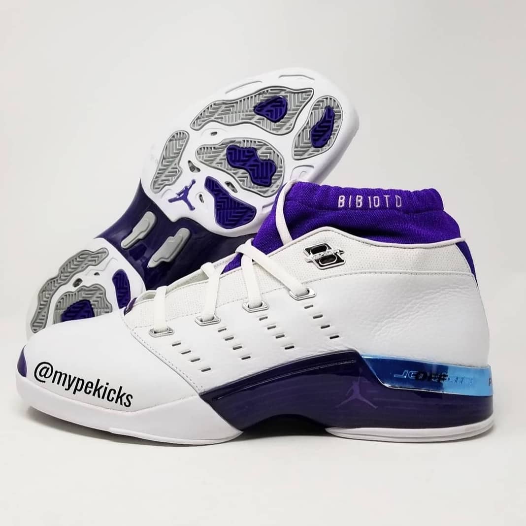 Air Jordan 17 Low - Mike Bibby Sacramento Kings PE