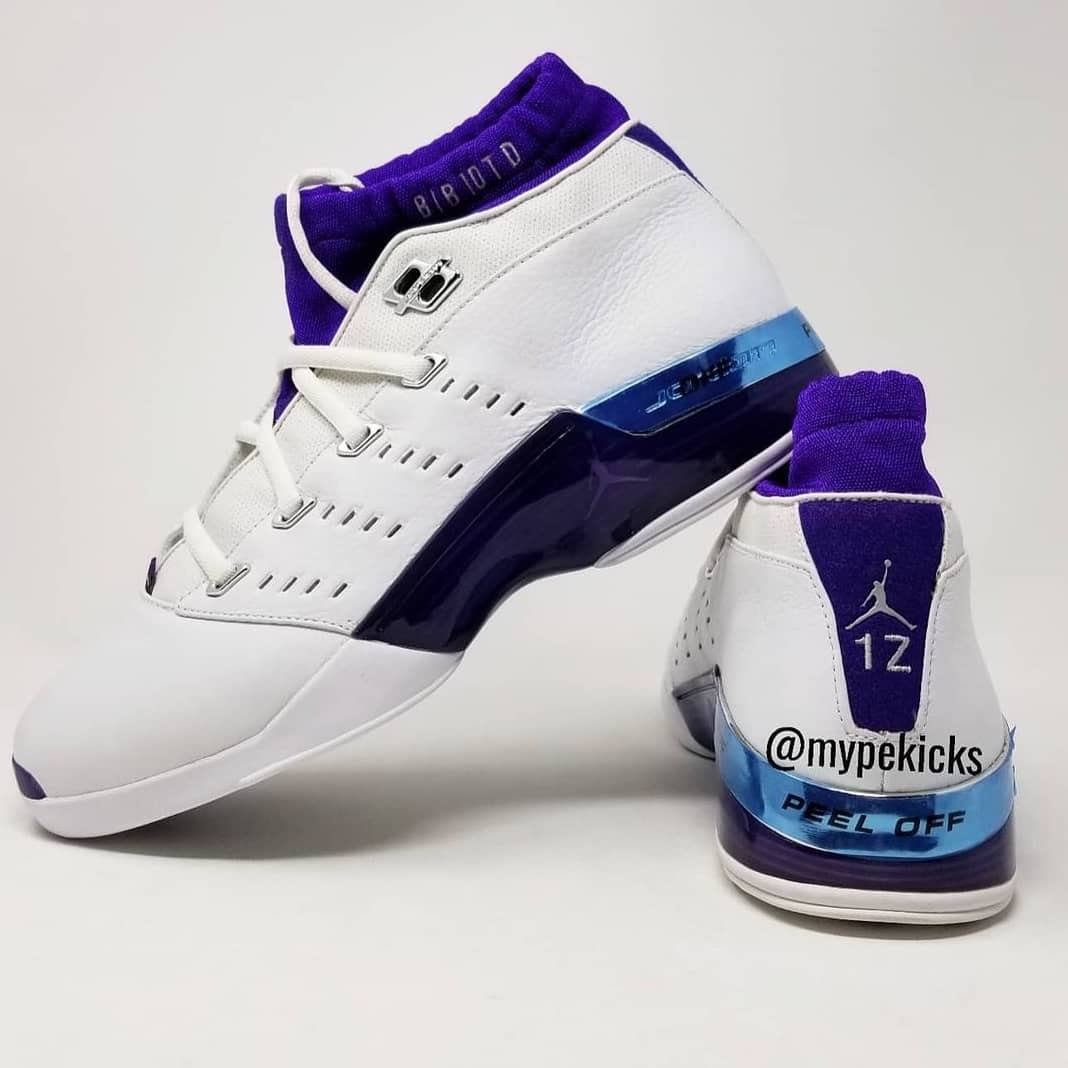 Air Jordan 17 Low - Mike Bibby Sacramento Kings PE