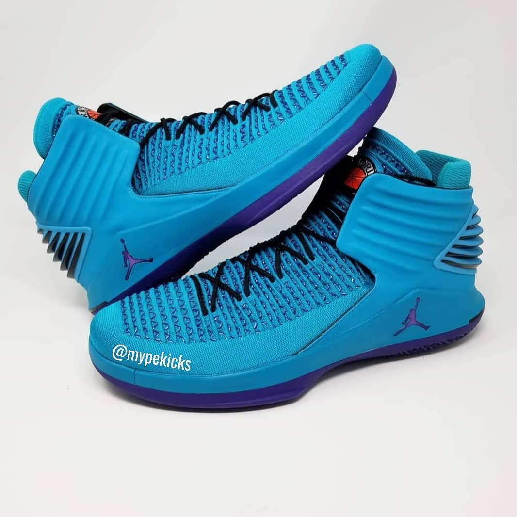 Air Jordan 32 - Frank Kaminsky Charlotte Hornets PE