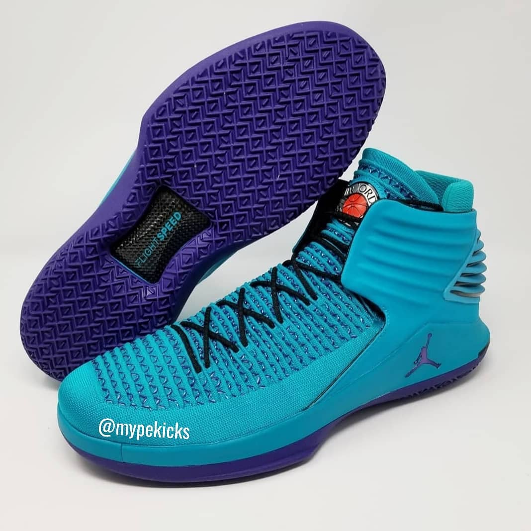 Air Jordan 32 - Frank Kaminsky Charlotte Hornets PE