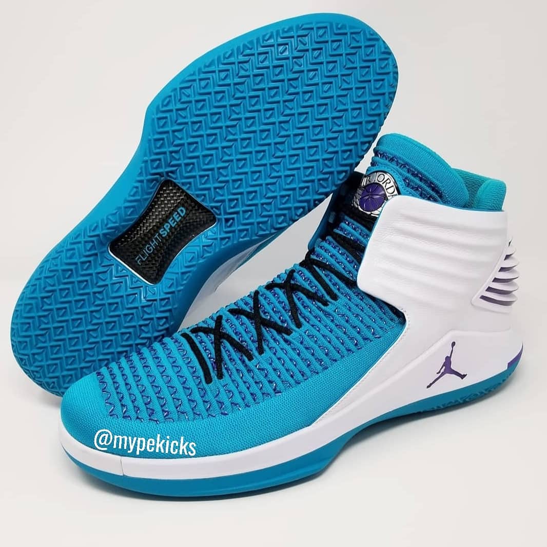 Air Jordan 32 - Frank Kaminsky Charlotte Hornets PE