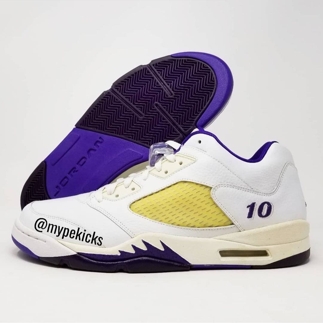 Air Jordan 05 Retro Low - Mike Bibby Sacramento Kings PE
