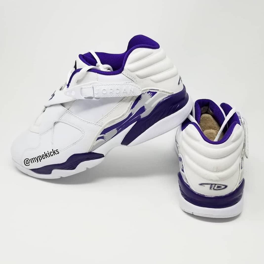 Air Jordan 08 Retro Low - Mike Bibby Sacramento Kings PE