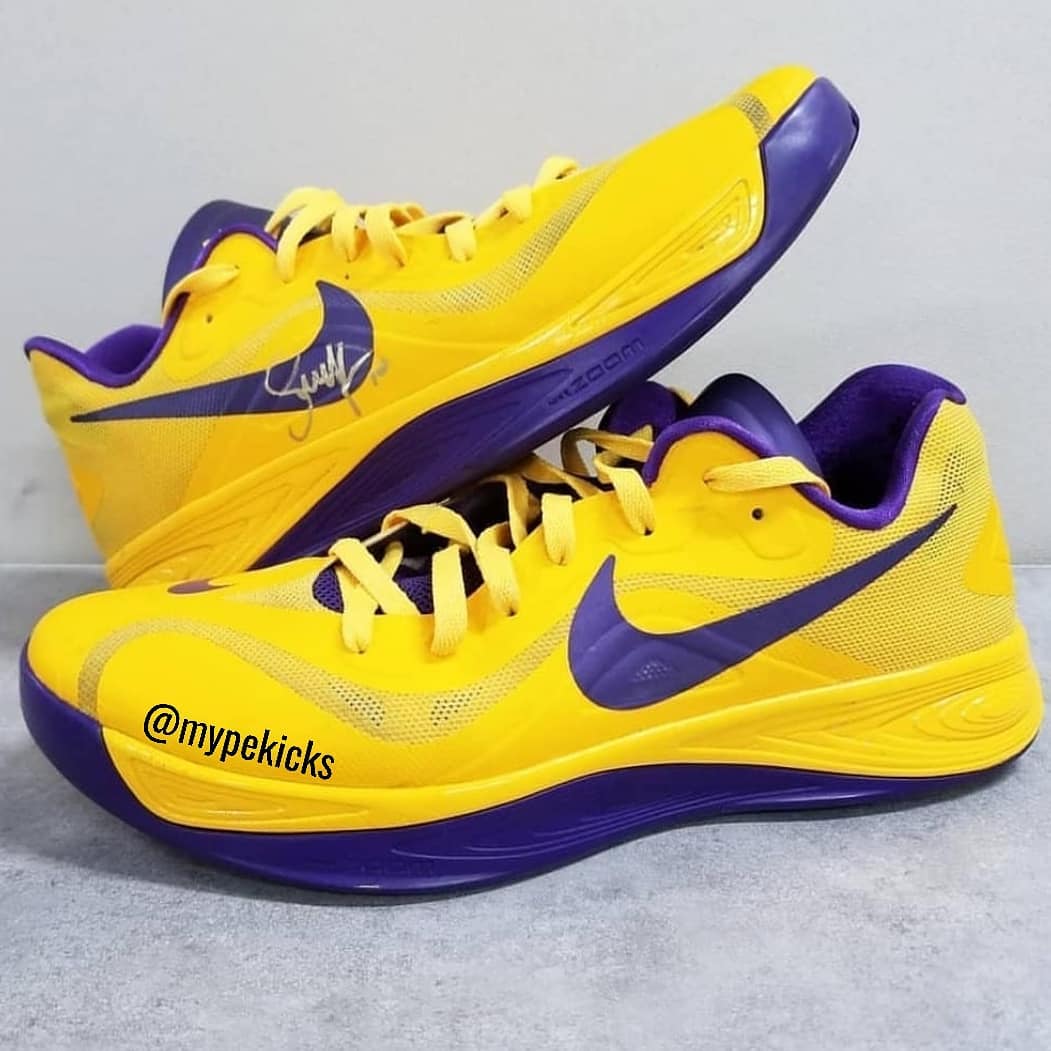 Nike Hyperfuse 2012 Low - Steve Nash Los Angeles Lakers PE