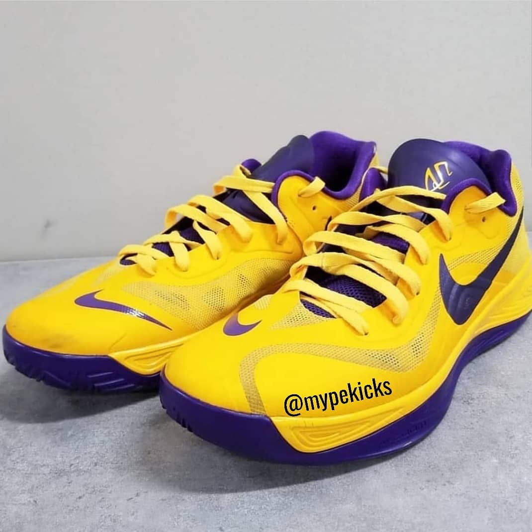 Nike Hyperfuse 2012 Low - Steve Nash Los Angeles Lakers PE