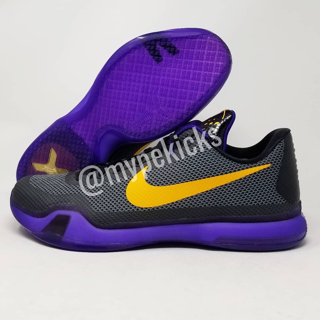 Nike Kobe 10 - Kobe Bryant Los Angeles Lakers PE