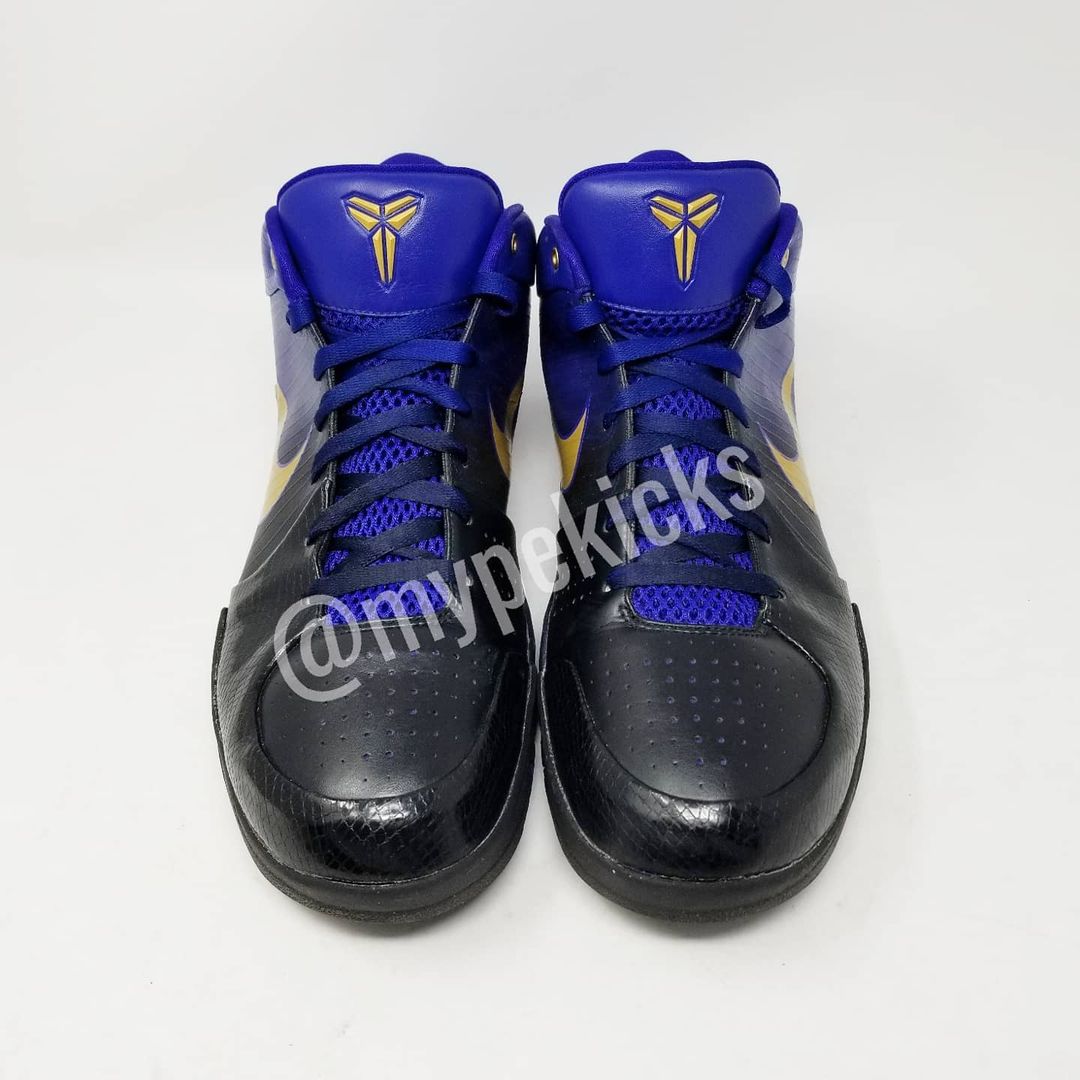Nike Kobe 4 - Kobe Bryant Los Angeles Lakers PE