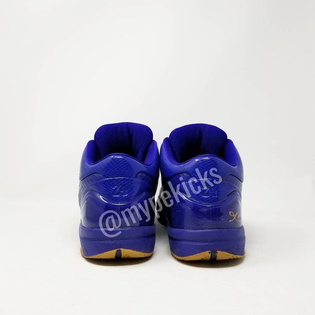 Nike Kobe 4 - Kobe Bryant Los Angeles Lakers PE