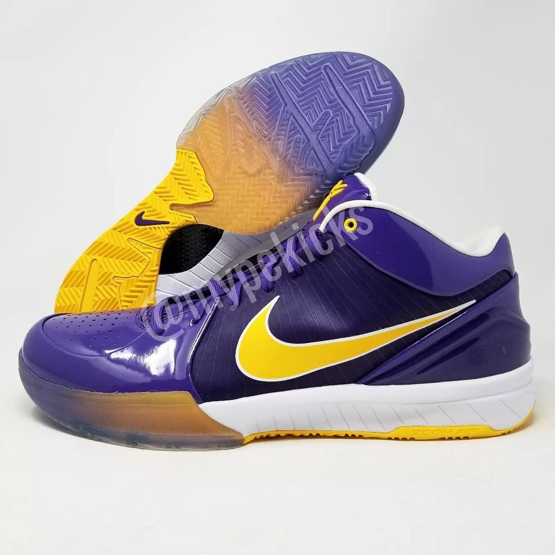 Nike Kobe 4 Protro - Kyle Kuzma Los Angeles Lakers PE
