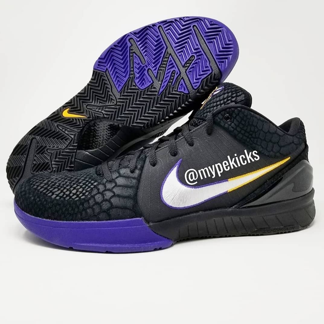 Nike Kobe 4 Protro - Kyle Kuzma Los Angeles Lakers PE