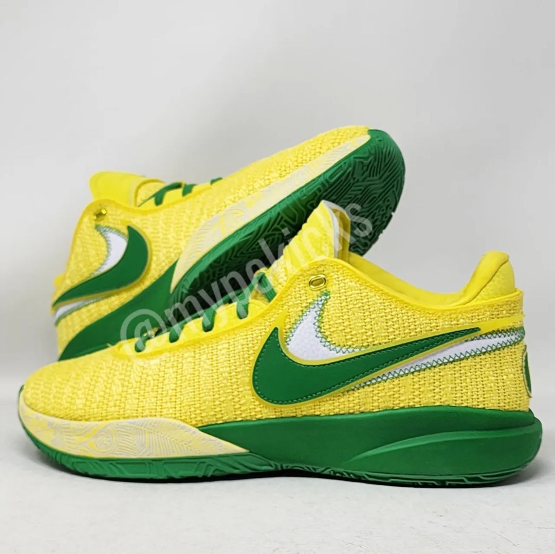 Nike LeBron 20 - Oregon Ducks PE
