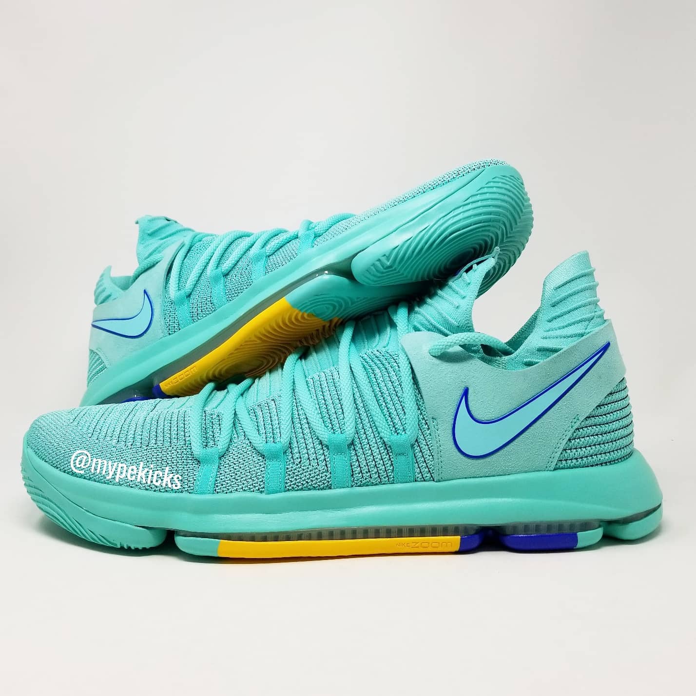 Nike KD 10 - Kevin Durant Golden State Warriors PE