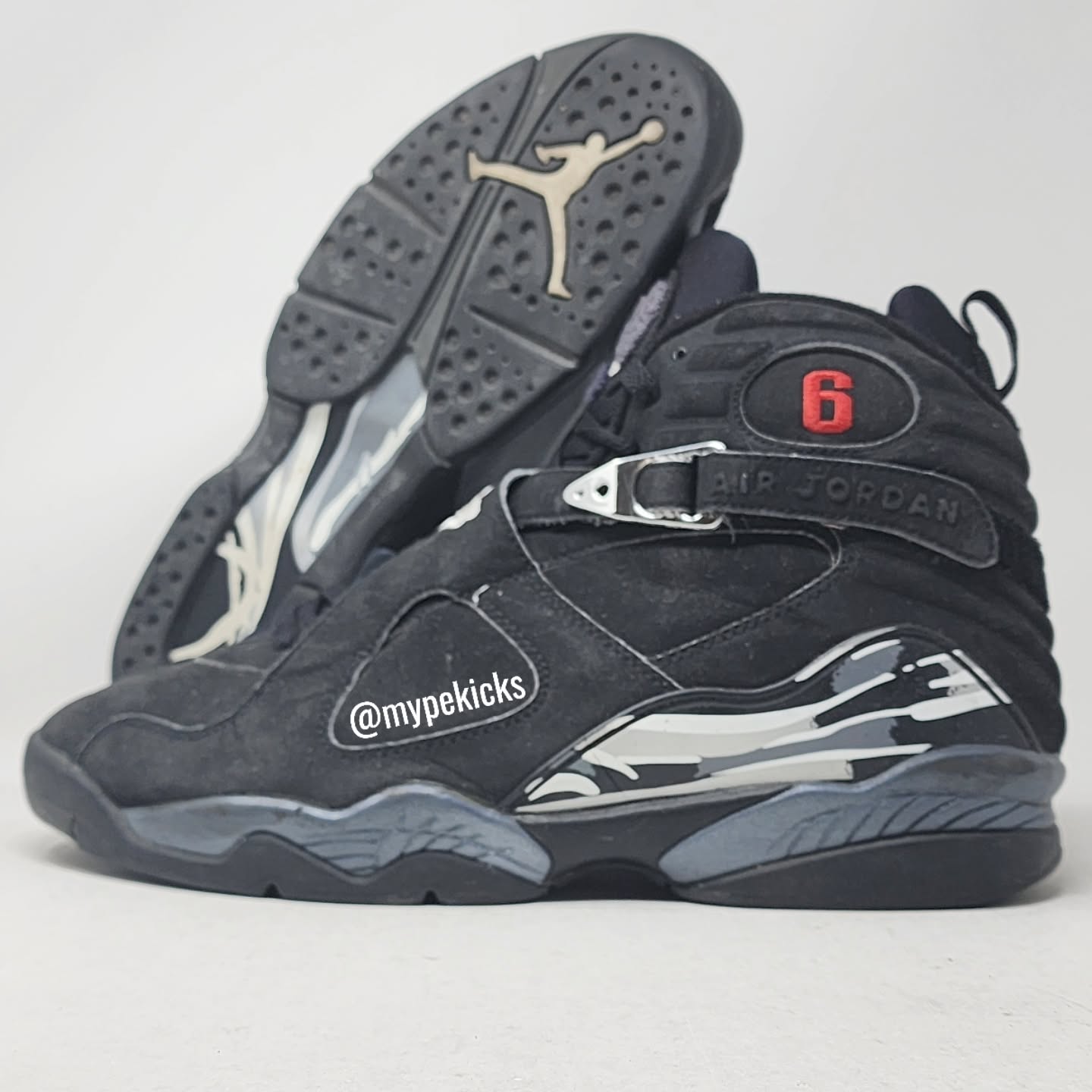 Air Jordan 08 Retro - Eddie Jones "Chrome" PE