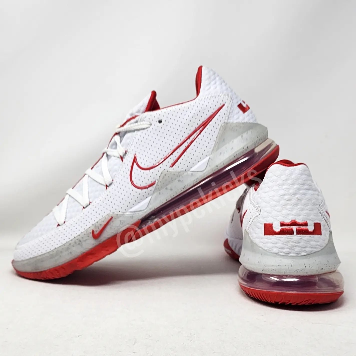 Nike LeBron 17 Low - OSU Buckeyes PE