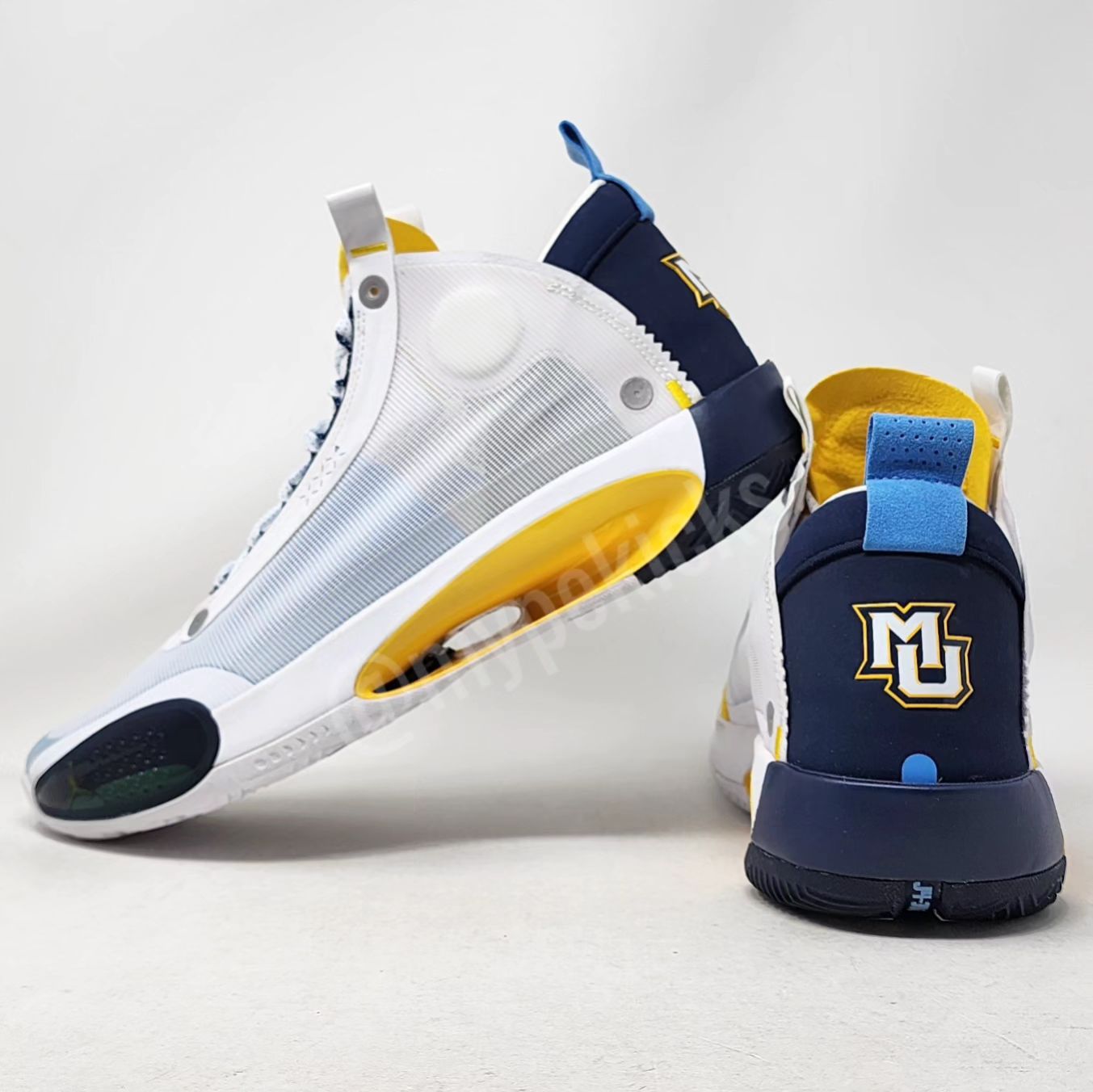 Air Jordan 34 - Marquette Golden Eagles PE