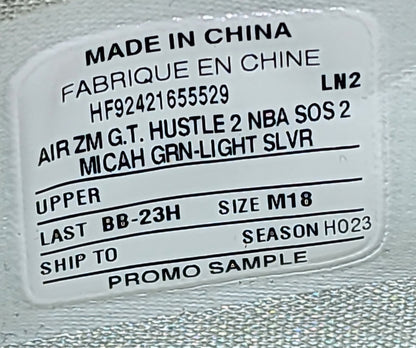 Nike Air Zoom G.T. Hustle 2 - Kevin Love Miami Heat PE