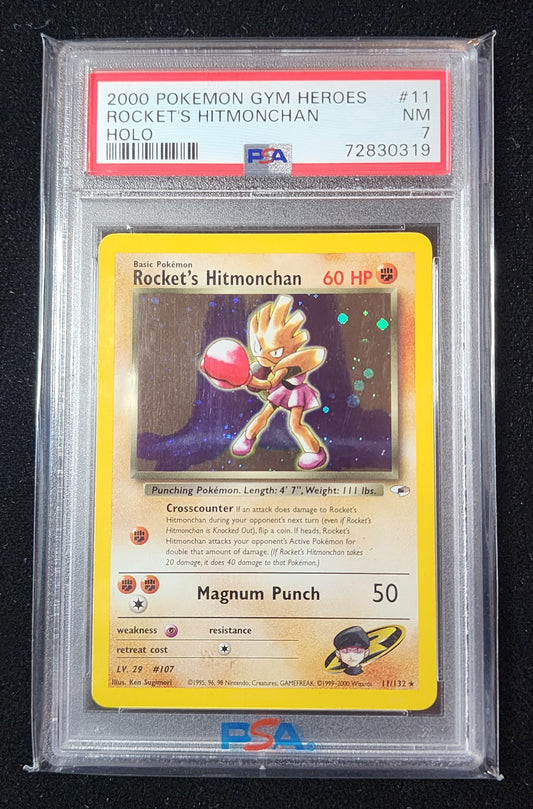 Pokemon TCG - Rocket's Hitmonchan #11