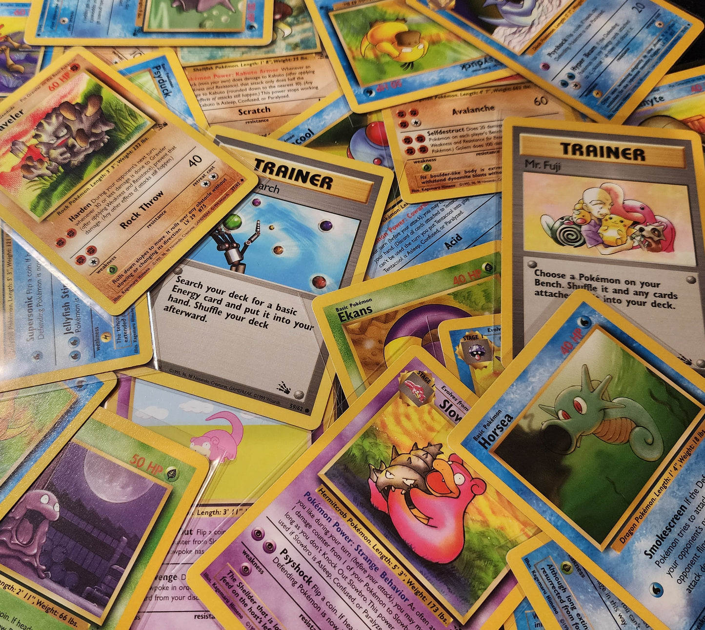Pokemon - Fossil- x6 Assorted Common
