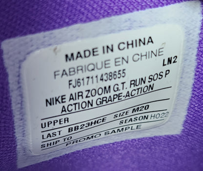 Nike Zoom G.T. Run - Rudy Gobert "Action Grape" PE
