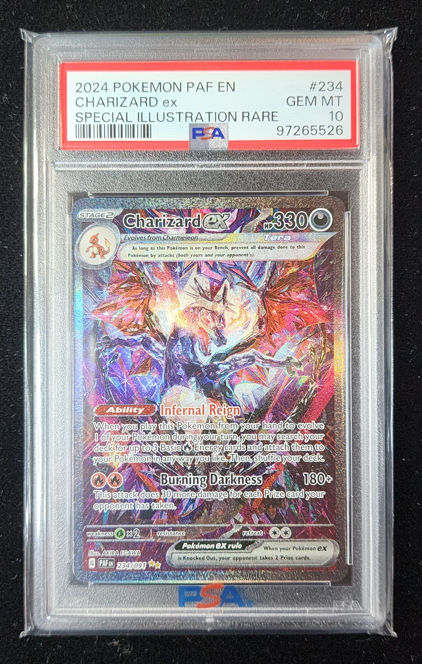 Pokemon TCG - Charizard ex #234