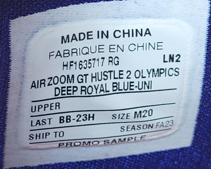 Nike Zoom G.T. Hustle 2 - Rudy Gobert "Olympics Away" PE