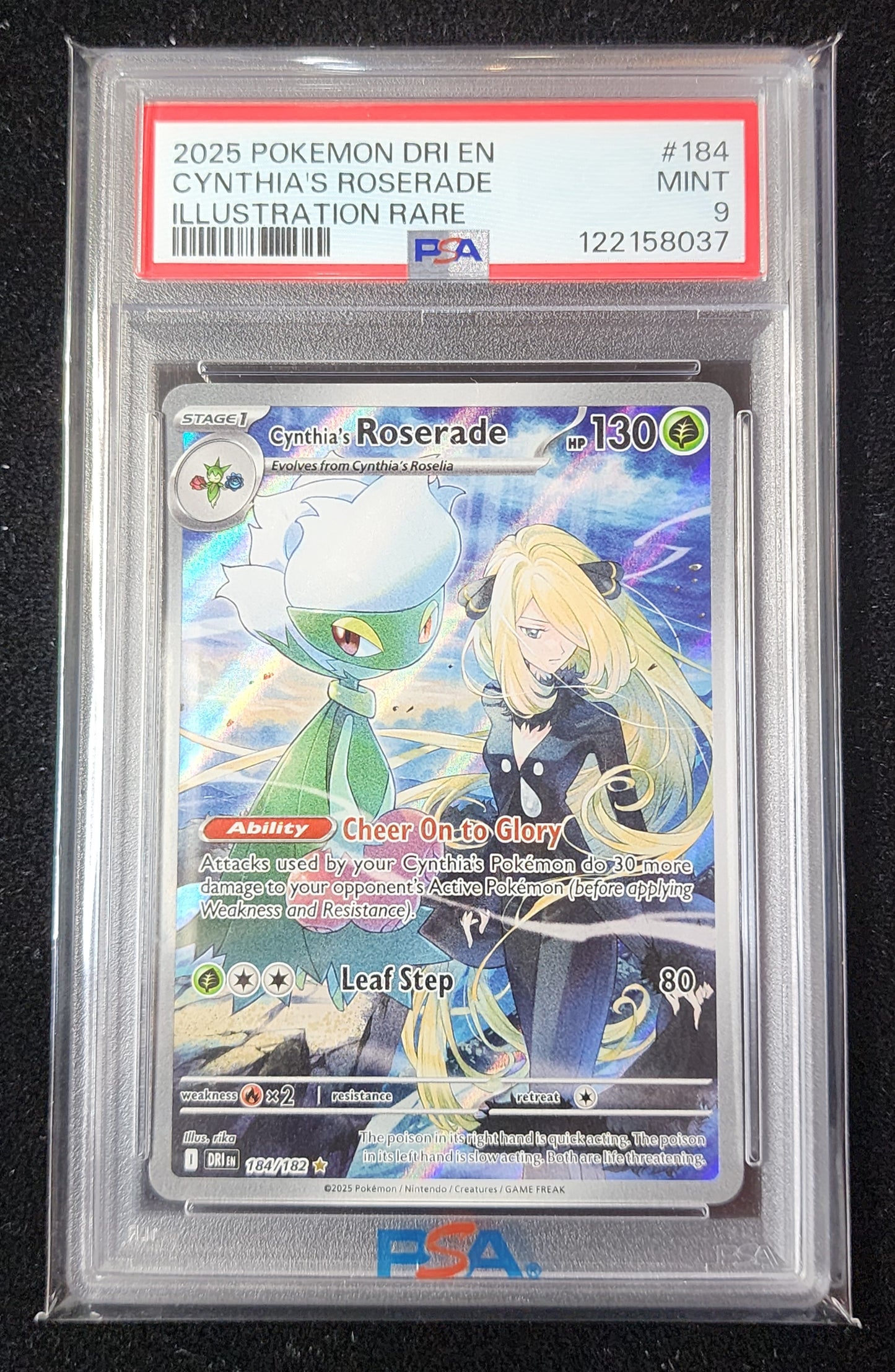 Cynthia's Roserade #184 (~$30)