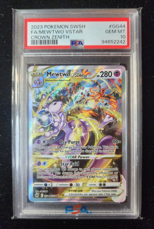 Pokemon TCG - Mewtwo VStar #GG44