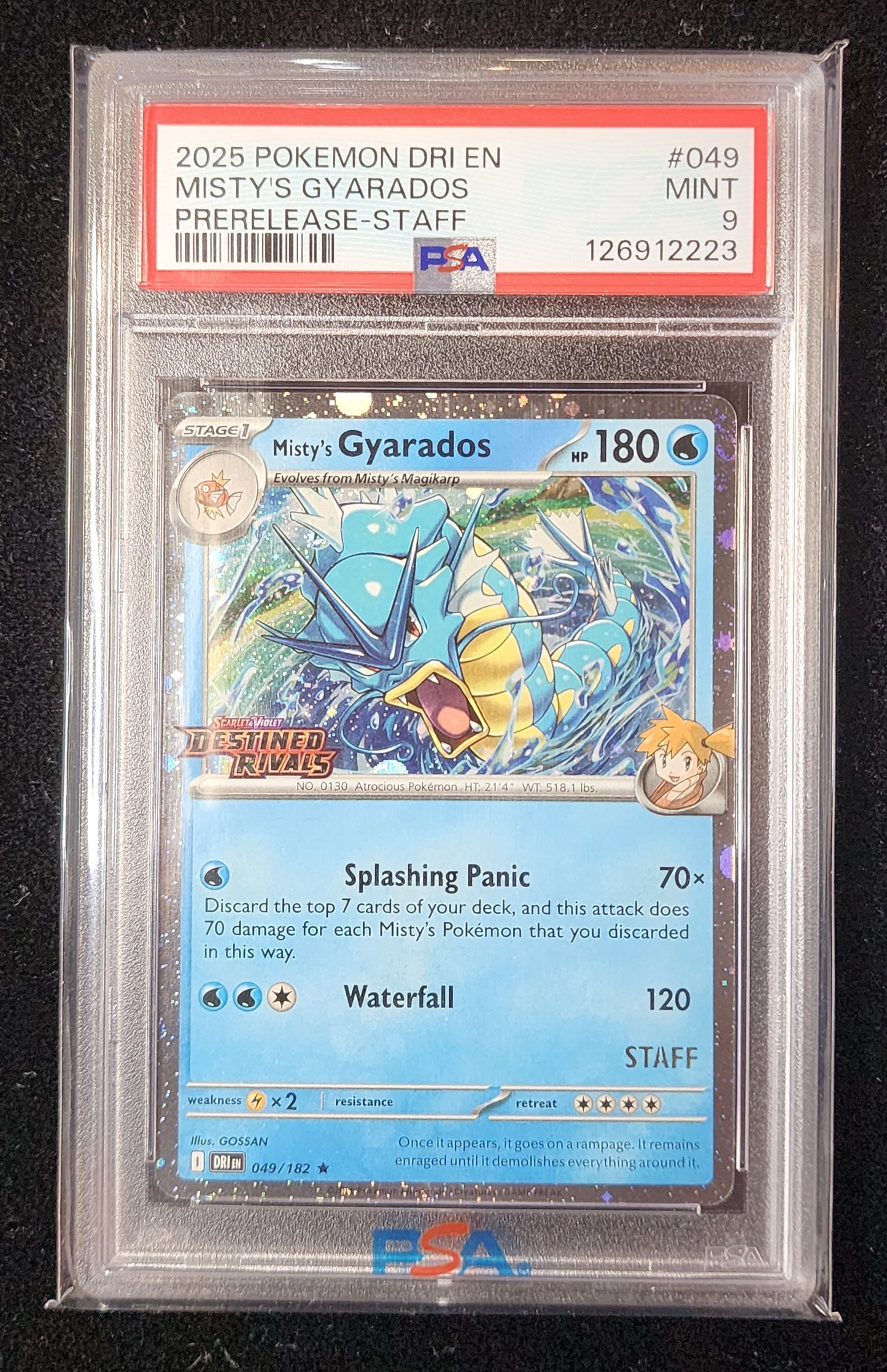 Misty's Gyarados #049 (~$200)