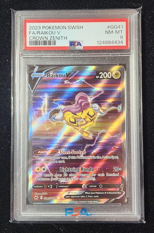 Pokemon TCG - Raikou V #GG41