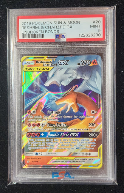 Reshiram & Charizard GX #20 (~$70)