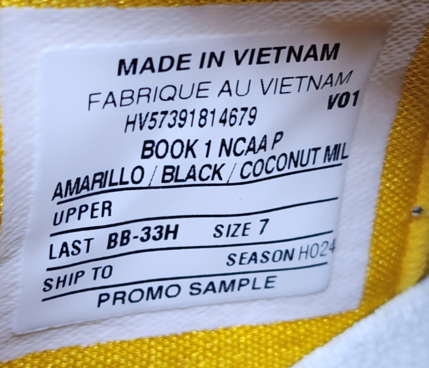 Nike Book 1 - Mizzou Tigers PE