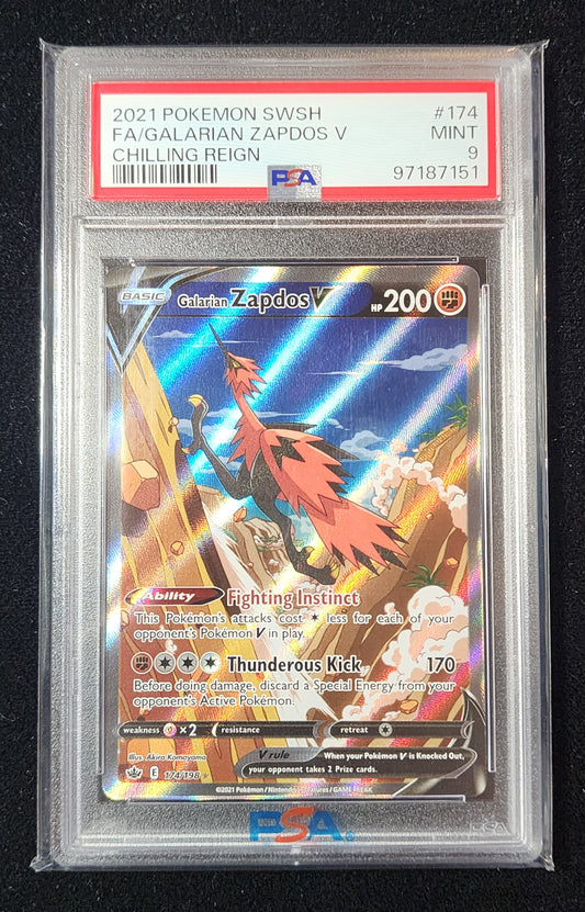 Galarian Zapdos V #174 (~$65)