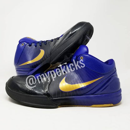 Nike Kobe 4 - Kobe Bryant Los Angeles Lakers PE